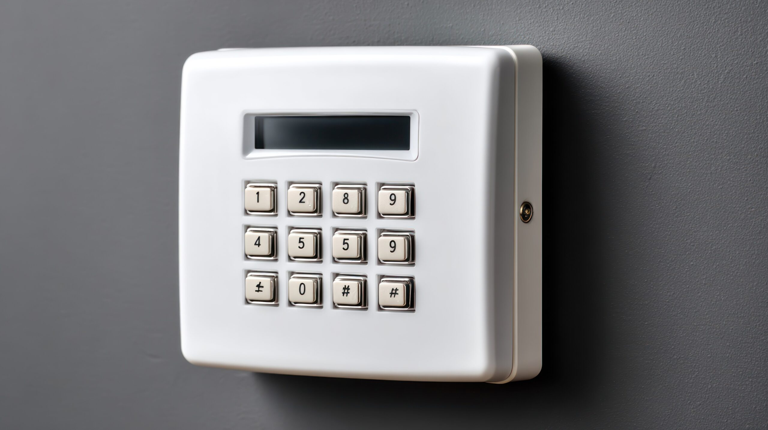 Intruder security panel